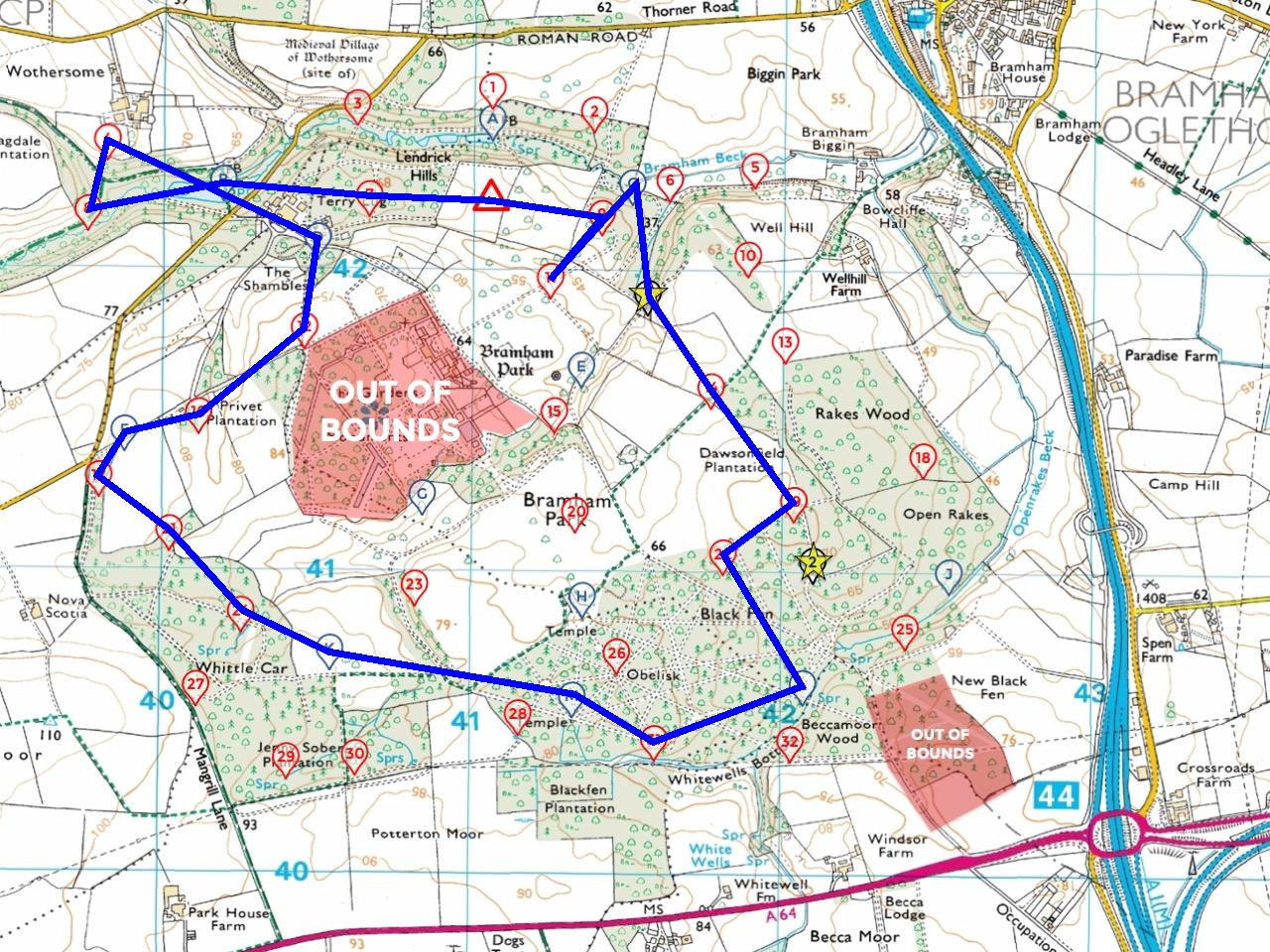 Route map